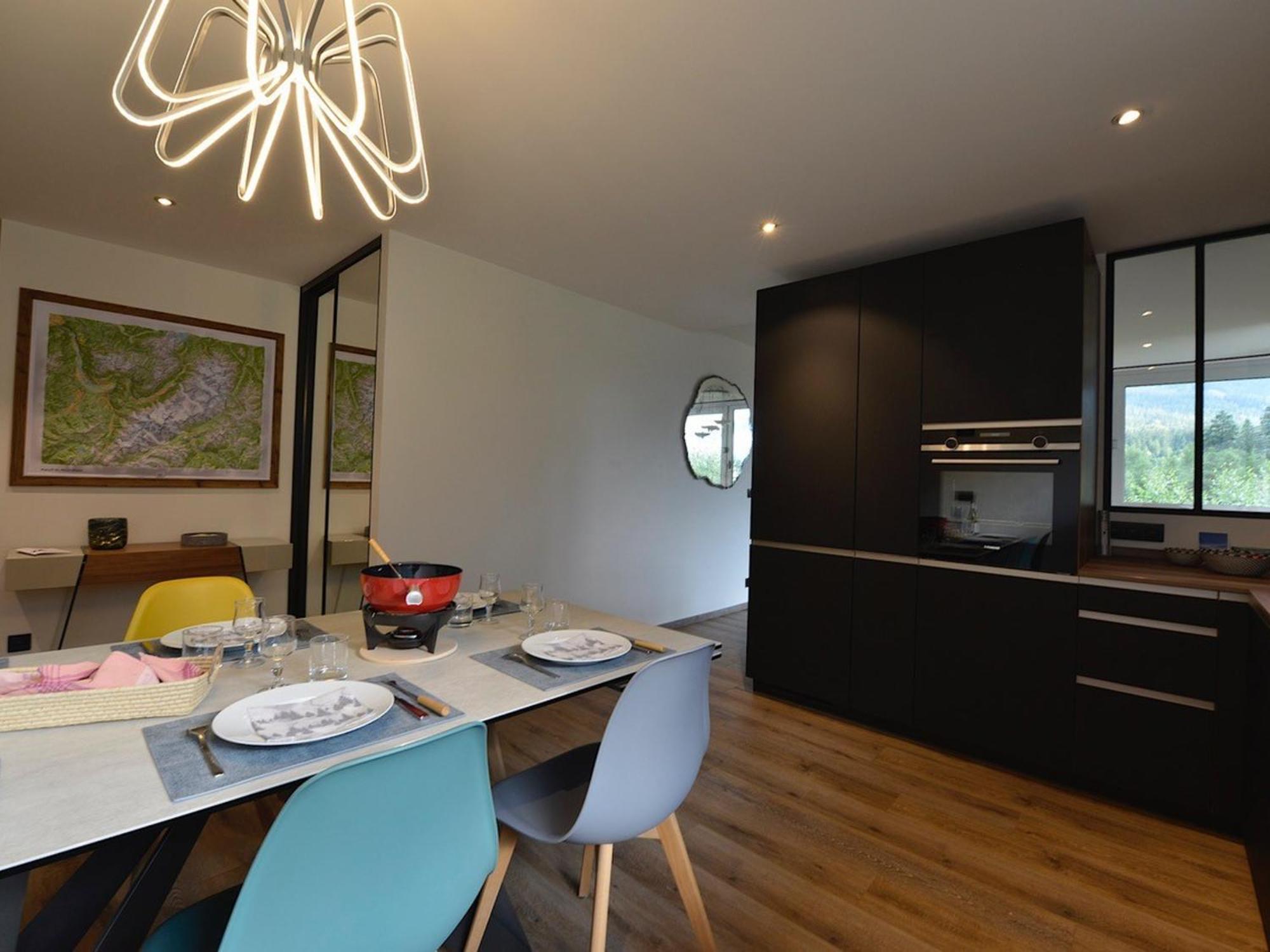 シャモニーT4 Renove Avec Vue Mont-Blanc, 4 Etoiles, Proche Centre, Parking - Fr-1-507-62アパートメント エクステリア 写真